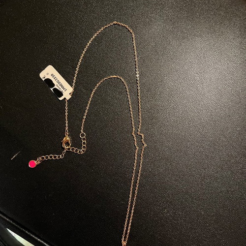 Mazaraki necklace pink gold with shell design new