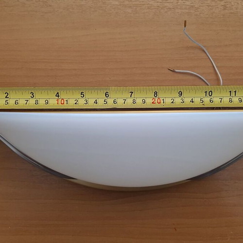 Wall lights from bronze and opaline like new, pair B+M Leuchten