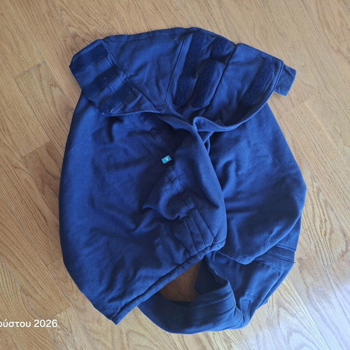 WallaBoo Baby Sling Connection True Blue crossbody baby carrier