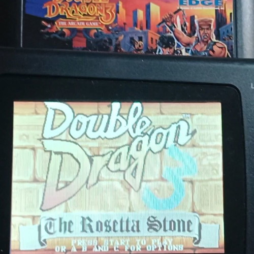 Double Dragon 3 Sega Mega Drive used