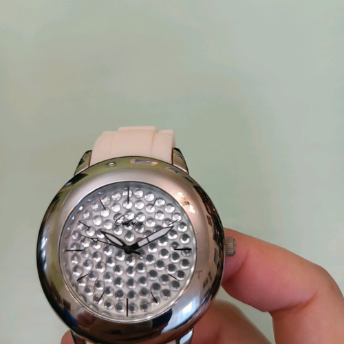 Celsior women's watch used with rhinestones and silicone strap