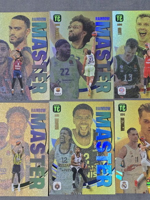 Κάρτες Rainbow Master Panini Euroleague Top Class 2024-2025 σαν καινούργιο