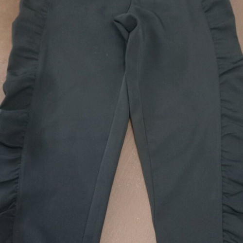 Women's 3/4 pants used, black, sizes S and M