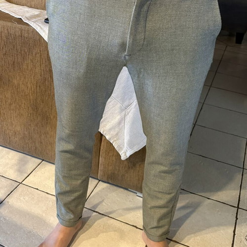 Les Deux Slim Fit Men's Pants like new, green, size N30