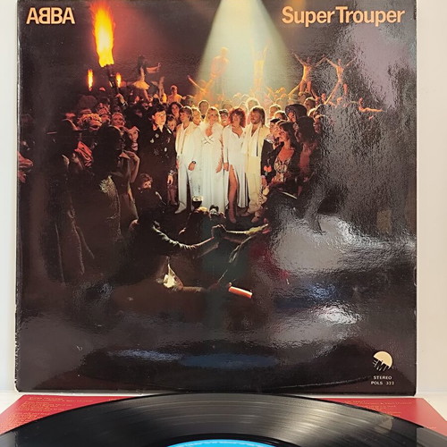 ABBA Super Trouper vinyl LP 1980 Greek edition like new, pop