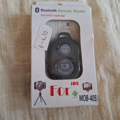 Bluetooth photo remote control black new
