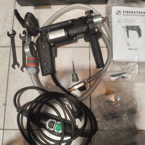 Eibenstock END 712 P wet cutting diamond drill like new