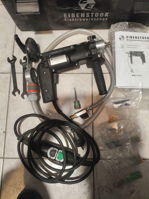 Eibenstock END 712 P wet cutting diamond drill like new