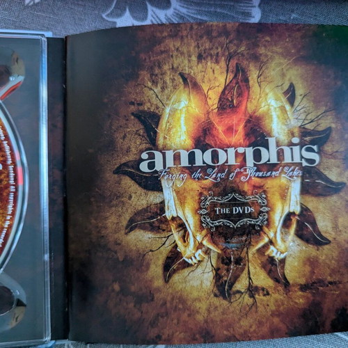 Amorphis Forging The Land Of Thousand Lakes 2 CD/2 DVD like new
