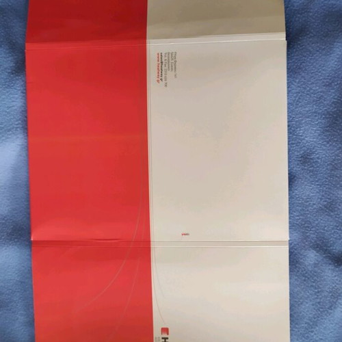 Paper folder for photocopies, 31x23 cm