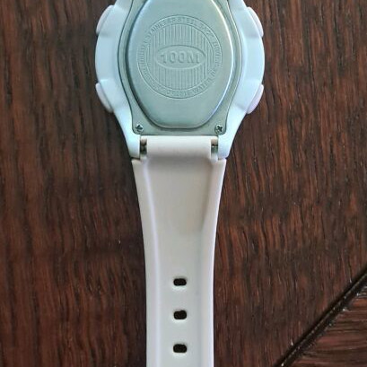 Jaga wristwatch women's new, pink, water resistant 100m with silicone strap