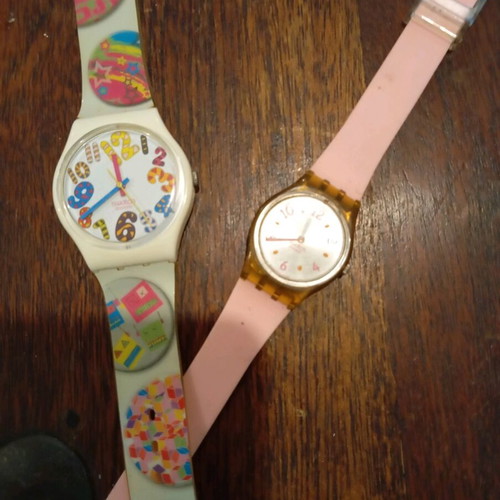 Swatch children's watches like new, set of 2