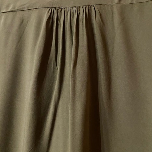 GAP sleeveless shirt dress in khaki