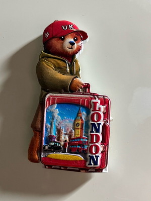 Μαγνητάκια ψυγείου με Αρκούδο Πάντινγκτον, καινούργια, σετ 2