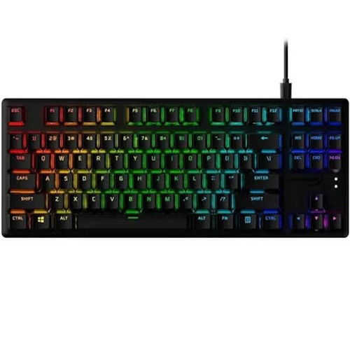 HyperX Alloy Origins Core Mechanical TenKeyLess Keyboard with HyperX Red Switches RGB Black like new