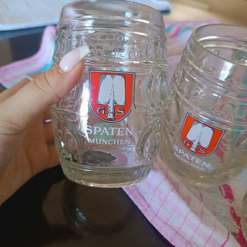 Spaten München Vintage Beer Mugs Set of 3 Like New