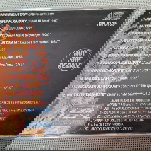 Various – Metal In Flames   CD