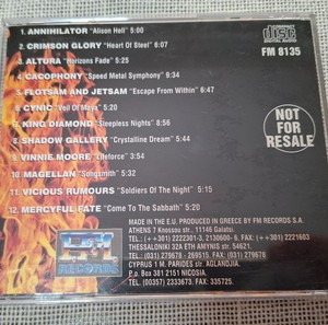 Various – Metal In Flames   CD