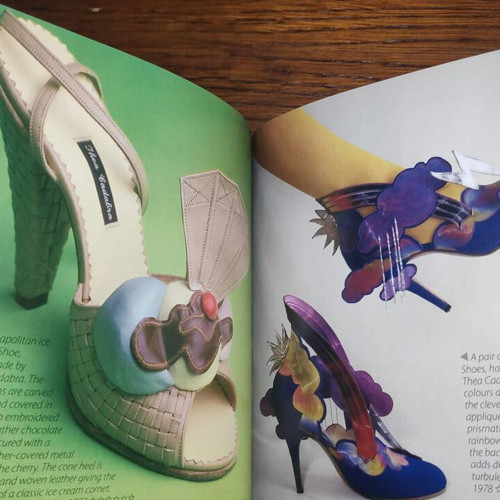 Shoes by Judith H. Miller collectible fashion book like new
