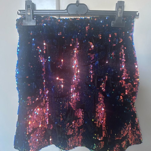 Zara skirt with sequins like new, size S