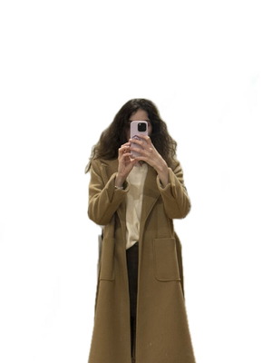 Since’re Paris brown coat new, size XS-S