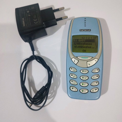 Nokia 3310 Classic Phone used, limited edition vintage brick buttons