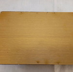 Serving tray like new with handmade embroidery, Greek traditional craft