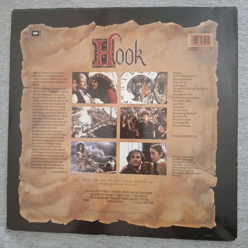 Hook soundtrack vinyl used