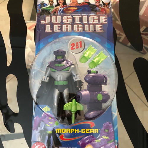 Justice League Animated Morph-Gear 2-in-1 Batman new, Mattel Unlimited