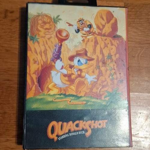 Castle of Illusion and Quackshot Sega Mega Drive bundle like new