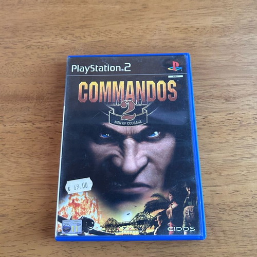 Commandos 2 Men of Courage PlayStation 2 game like new