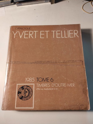 Yvert et Tellier Stamp Catalogue Tome 6 - 1985 used