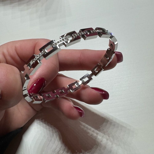 Handcuff new silver