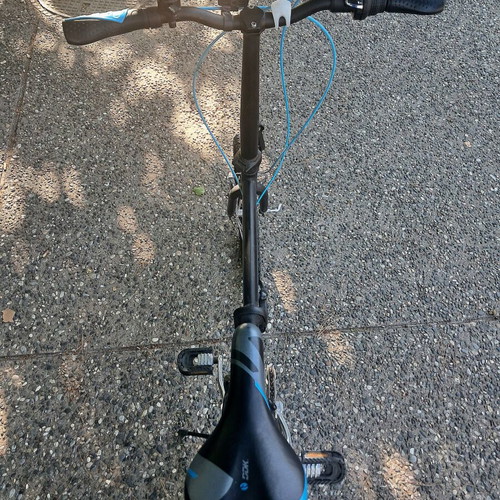 DHS Folding Bicycle like new, aluminum, 6 speeds