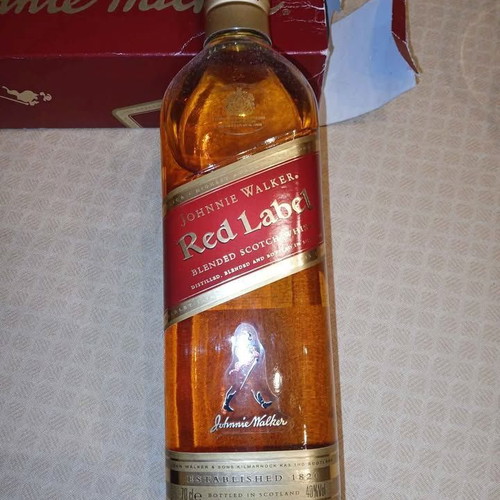 Metaxa 5 Stars Cognac and Johnnie Walker Red Label new