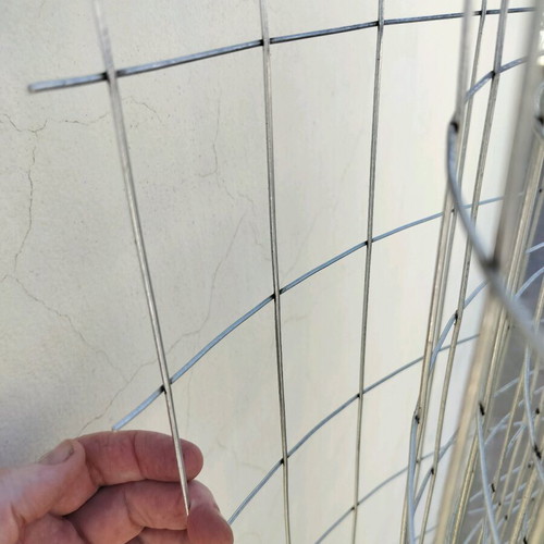 Steel Wire Fencing new, galvanized, 12.5 m x 1.5 m