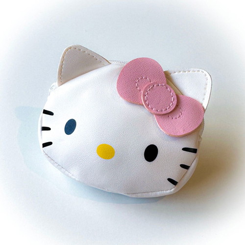 Hello Kitty Leather Wallet like new, children's, white