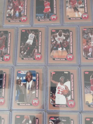Michael Jordan Fleer Retrospective 2008-09 cards new, set of 15