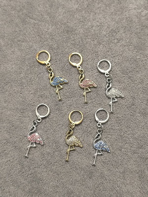 Keychains set of 6 new