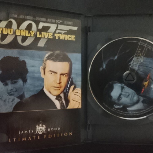 James Bond 13 DVD 2 Disc Edition Collection used, Greek subtitles
