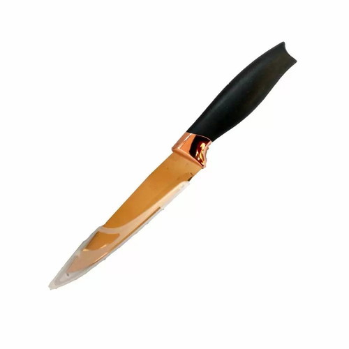 Knife with black sheath 23cm new