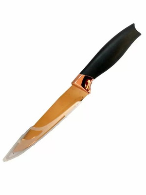 Knife with black sheath 23cm new