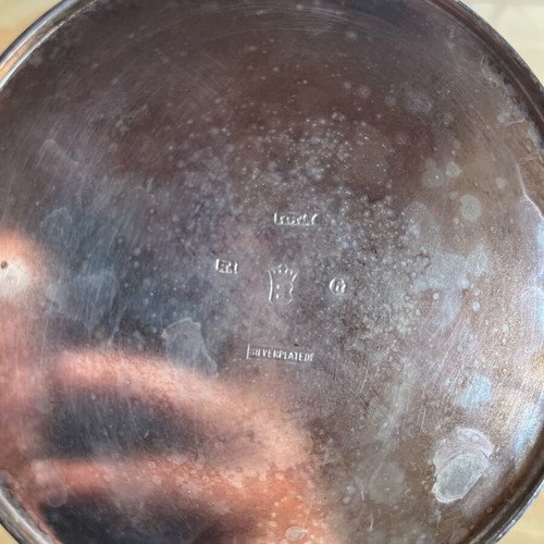 Silver plate sealed pitcher used