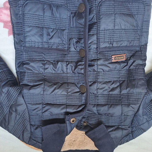 Keedo quilted baby jacket with warm fleece lining, 18 months