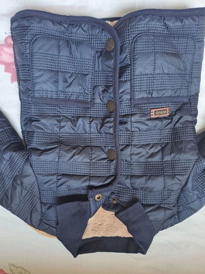Keedo quilted baby jacket with warm fleece lining, 18 months