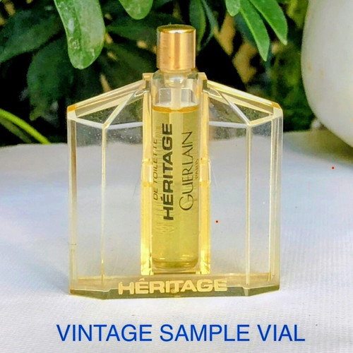 Vintage Héritage Eau de Toilette Guerlain men's sample 2ml like new