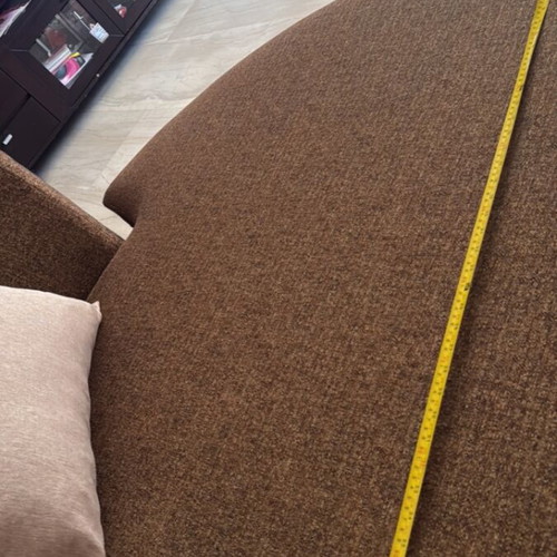 Sofa used, 2.5 m by 1.7 m, adjustable width 1.1 m