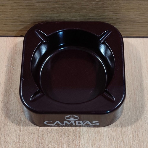 Cambas Wines old promotional plastic ashtray used