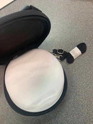 CD case with strap