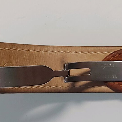 Leather strap for Cartier Roadster watch used